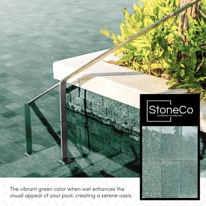 Sukabumi Green Pool Stone – Tile Box (11.11 sq. ft.)